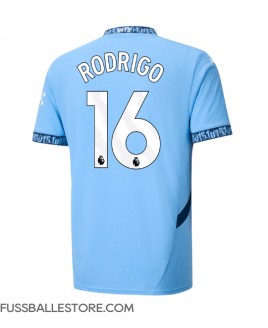 Günstige Manchester City Rodri Hernandez #16 Heimtrikot 2024-25 Kurzarm